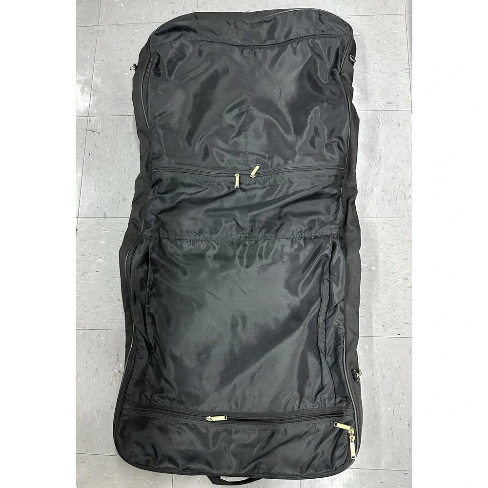 FORECAST Deluxe Garment Bag, Black Canvas (GOOD CONDITION)